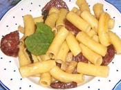 Maccheroni sugo salame