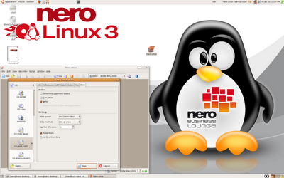 Nero Linux, l'applicazione di masterizzazione di nuova generazione per il sistema operativo Linux.