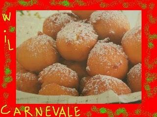 Frittelle con ciliegie e cognac.