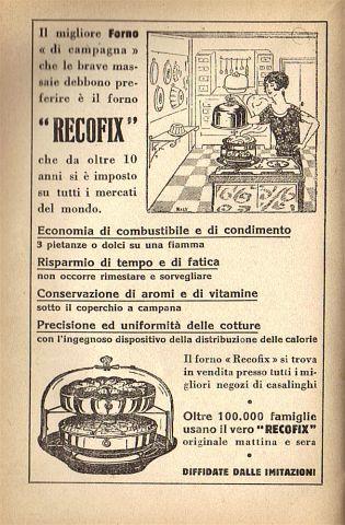 Petronilla: Riso e rape, Gnocchi di patate 1935 - Castagnole 1941 - la Réclame Modifica Inserzione Blog