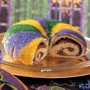 Louisiana style King Cake: Torta per Carnevale (Mardi Gras) e per l' Epifania