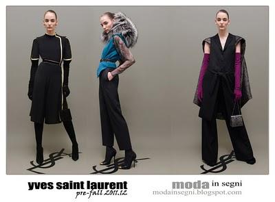 YVES SAINT LAURENT PRE-FALL 2011.12