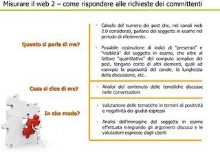 Misurare il web 2.0. Cosa si dice di me?