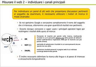 Misurare il web 2.0. Cosa si dice di me?