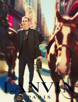 AD Campaign : Lanvin Man S/S 2011