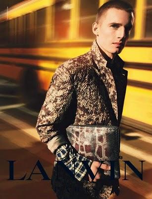 AD Campaign : Lanvin Man S/S 2011