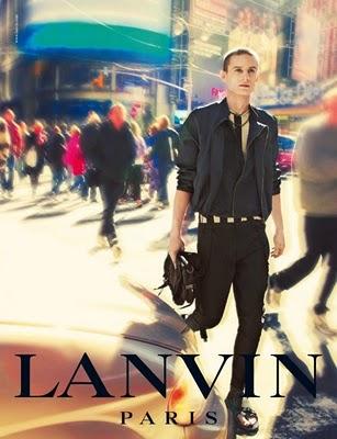 AD Campaign : Lanvin Man S/S 2011