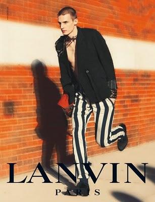 AD Campaign : Lanvin Man S/S 2011