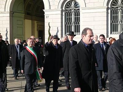 Quando il nostro Presidente della Repubblica, Giorgio Napolitano, arriva a Bergamo: