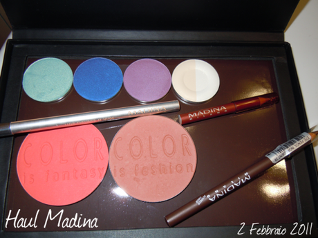 Haul&Swatches; Madina [So Cool Eyeshadow & Matite]