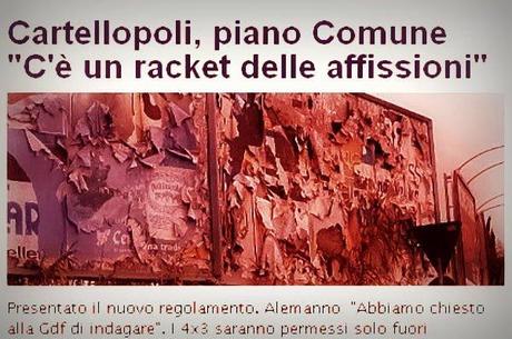 Il racket dei cartelloni