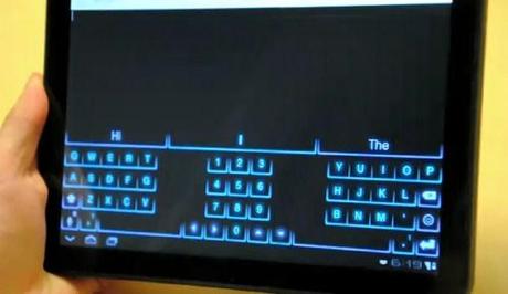 Tastiera tablet Android Motorola Xoom