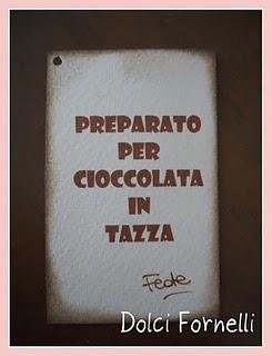 Preparato per cioccolata in tazza