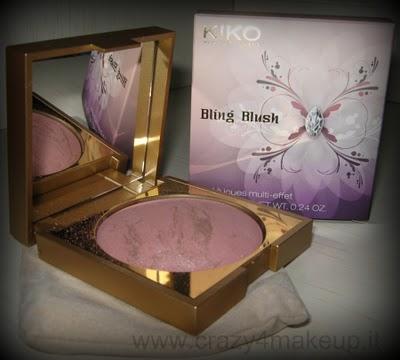 Review:Kiko Bling Blush 02 Celebrity Rose (Siberian Flower Collection)