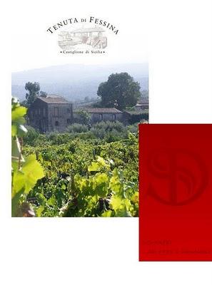 vini della Tenuta Fessina Villa Petriolo marzo 2011 Sangiano: degustazione Ristorante 