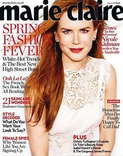 Nicole Kidman in Dolce & Gabbana su Marie Claire UK cover