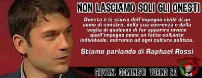 Raphael Rossi, un giovane comunista contro la corruzione