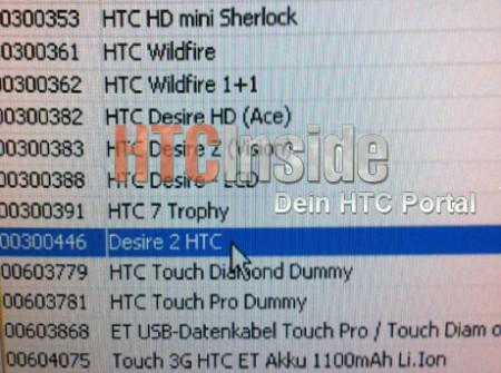 HTC Desire 2 nei listini di Vodafon Germany, lancio al MWC11?