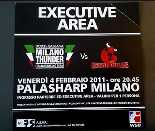 Dolce & Gabbana Milano Thunder Boxe vs Istanbulls