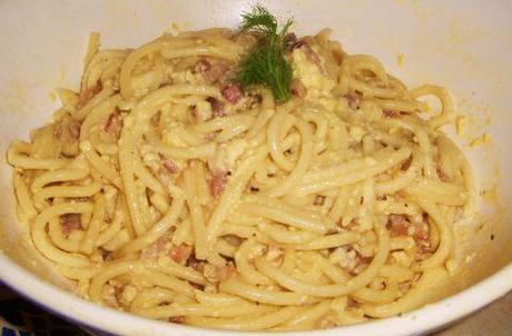 Bucatini alla carbonara