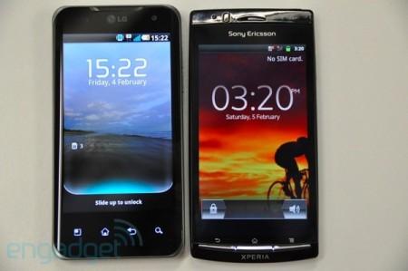 Video: Sony Ericsson Xperia ARC vs. LG Optimus Dual