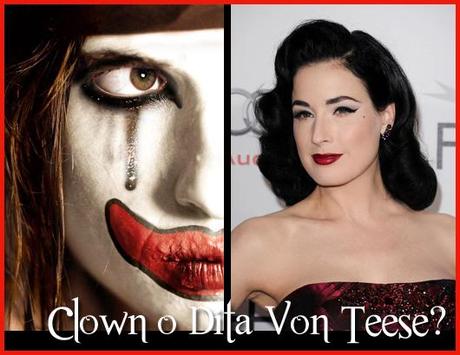 Labbra Rosse: “Clown o Dita Von Teese?”