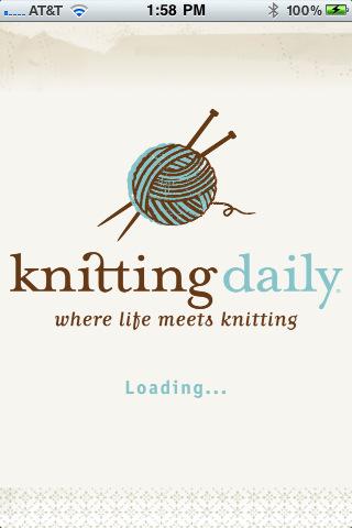 knitting daily app iphone