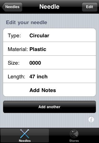 needles app iphone