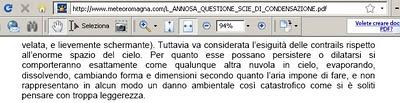 Il Daily Mail afferma che le scie degli aerei possono coprire vaste zone di una nazione, ma allora sono scie chimiche!