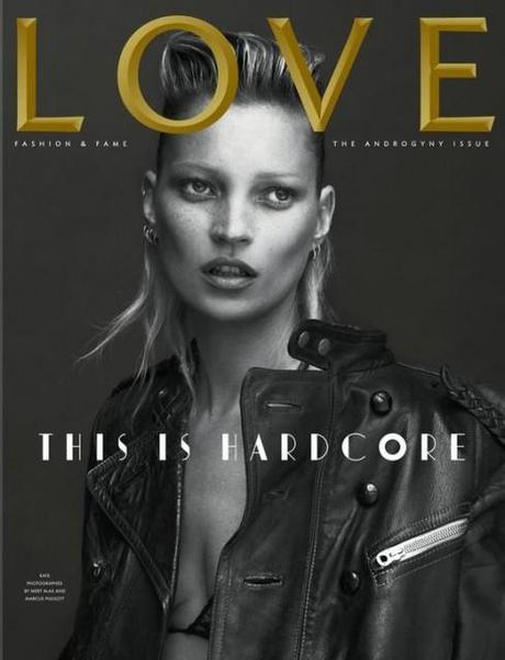 Kate Moss & Lea T. for LOVE S/S 2011 Cover