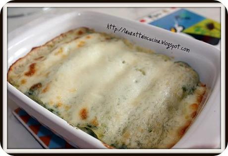 Cannelloni ricotta e spinaci