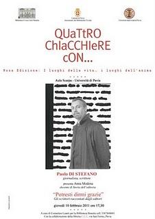 Quattro chiacchiere con...Paolo Di Stefano