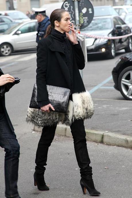 In the Street...Fur Details, Milan