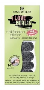 I love Berlin nail fashion sticker di Essence