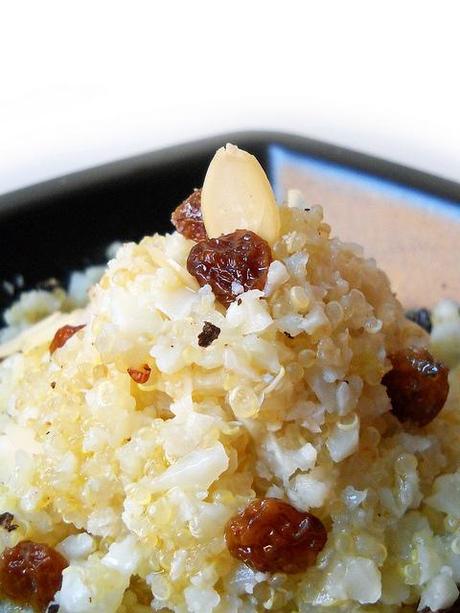 simil Taboulè with quinoa and cauliflower