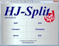 HJSplit screenshot