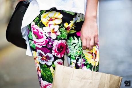 FLORAL PANTS