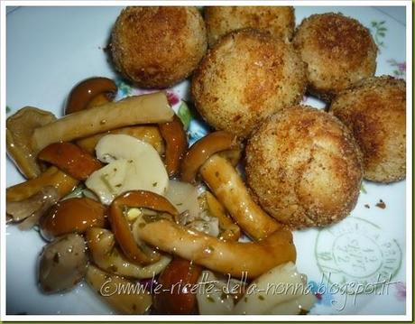 Polpette vegetariane con ricotta e funghetti (13)