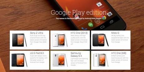 Samsung Galaxy S5 Google Play Edition avvistato su Google Play Store