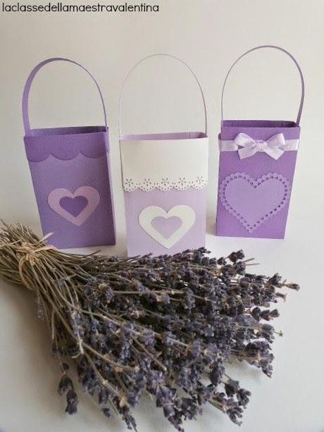 PICCOLE BORSETTE PORTA LAVANDA