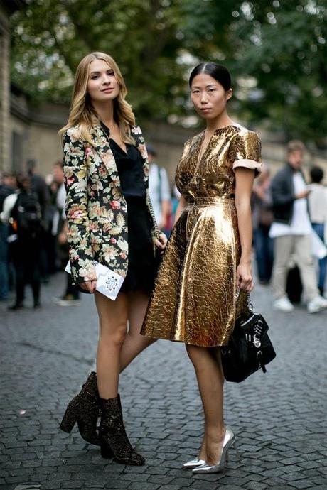 Metallic Fashion Trend + Shopping Selection