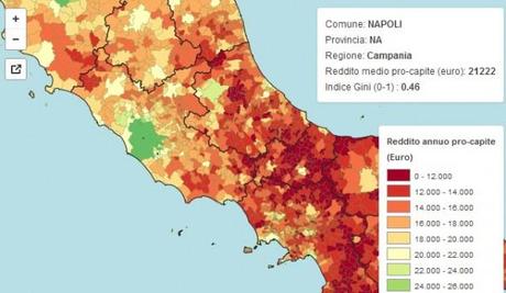 Mappa del reddito