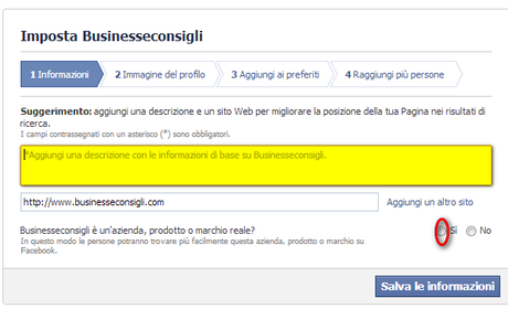 tutorial come creare una fan page