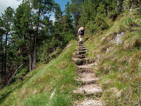 SUI SENTIERI DELLE ODLE : OBERER HERRENSTEIG