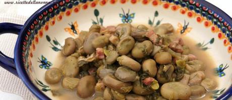 Ricetta scafata zuppa di fave