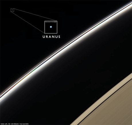 NASA Cassini: Urano 11 aprile 2014
