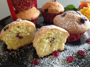 tortino olio limone e frutti rosii