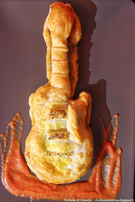 Chili con carne in crosta di sfoglia Les Paul - i love Rock and Roll