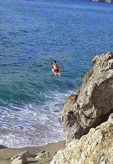 Un tuffo dove l'acqua è più blu