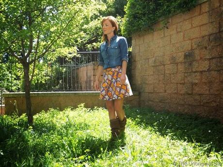 outfit post, fashion blogger outfit, fashion blog, print skirt, zara skirt 14, in my place, gipsy outfit, country putfit, coachella 2014